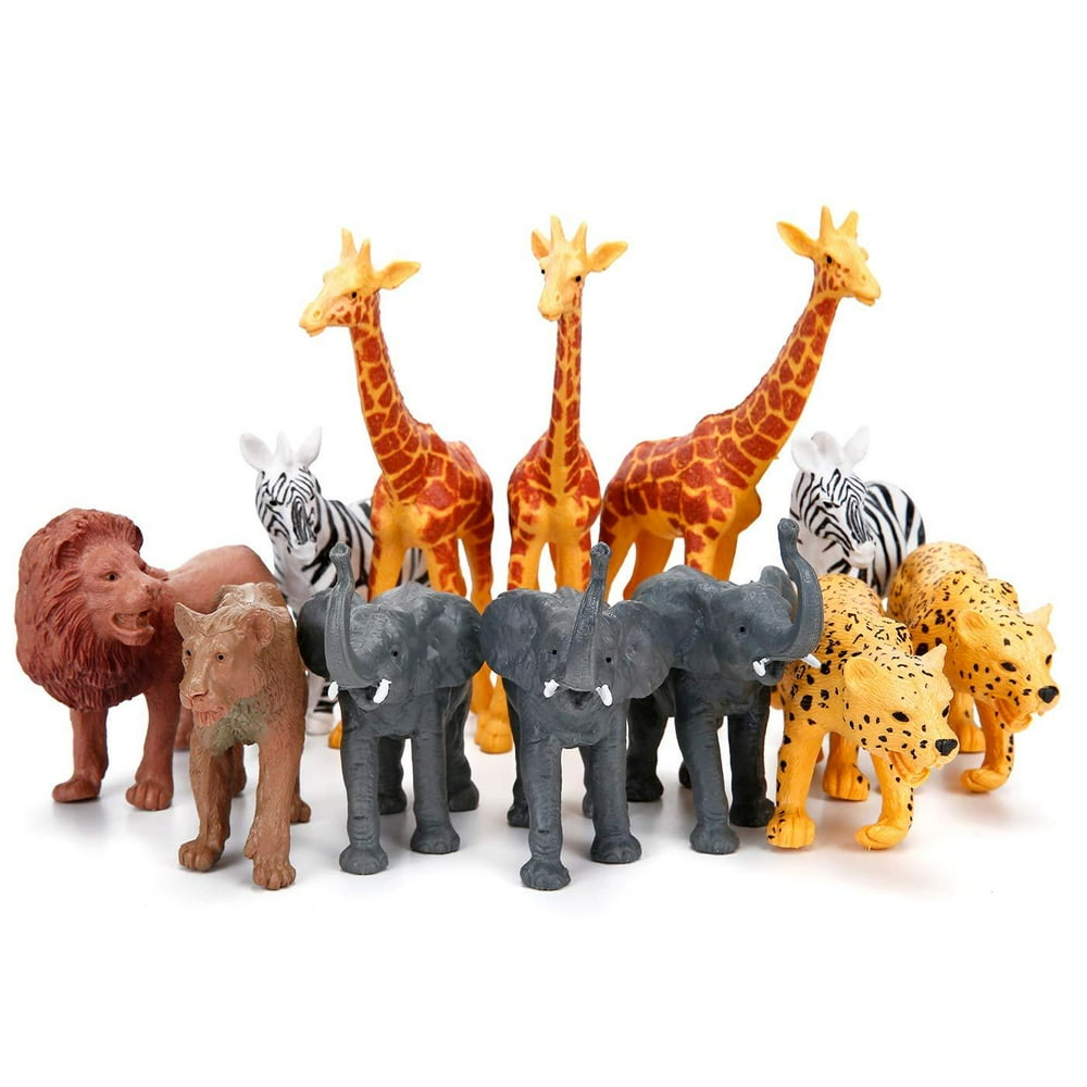 african animal toy set