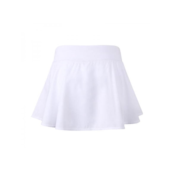 Women Athletic Quick-drying Workout Tennis Running Skirt with Built in Shorts