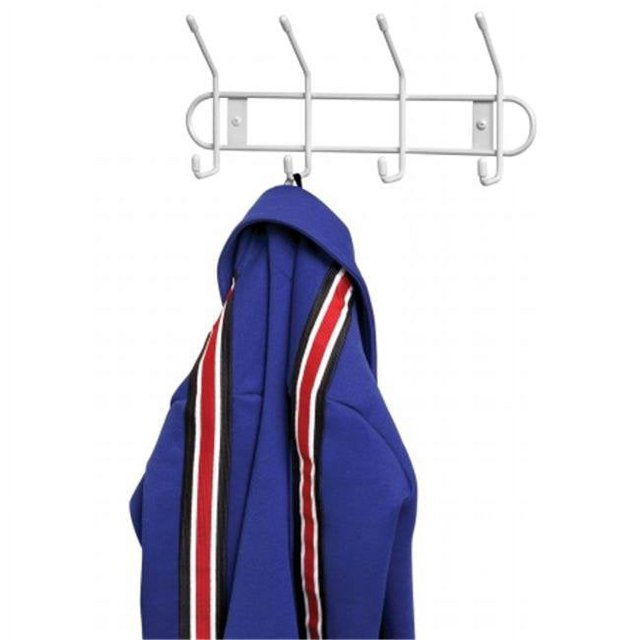 Spectrum Diversified 60400 4 Hook Metal Wall Rack