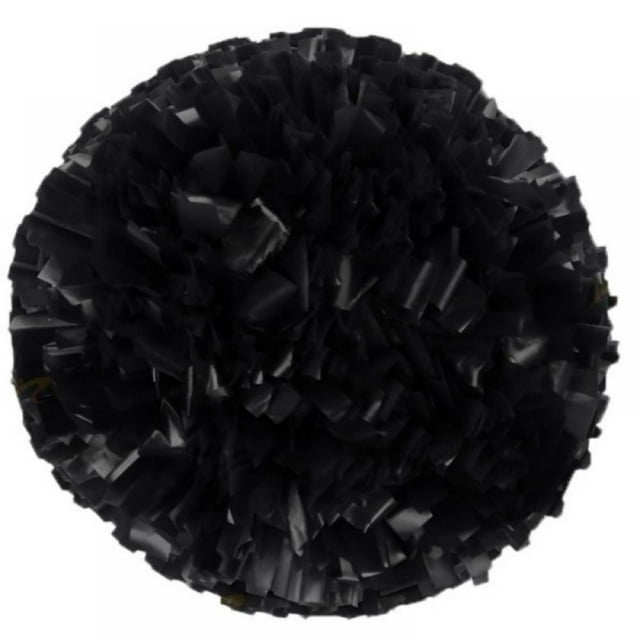 Lot de 2 Pompons de Cheerleading à Double Trou avec Poignée pour Sports d'Équipe, Danse, Encouragement, Enfants, Adultes