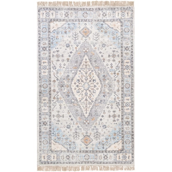 BoutiqueRugs Fernhurst Traditional Area Rug - Gray, Taupe, Medium Gray - 2' x 3'