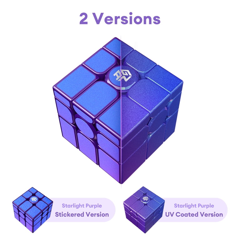 GAN V100 Maglev Speed Cube 3x3 Magnétique – 55mm, 64g – Réglage Numérique 72 Sensations – Cube De Vitesse Pro
