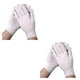 thumbnail image 2 of Sonducket 12 pares de guantes de algodón blanco, manopla de trabajo , guante para el cuidado de la piel, Protector de manos, joyería de L, medio y grueso 2Conjunto, 2 of 6