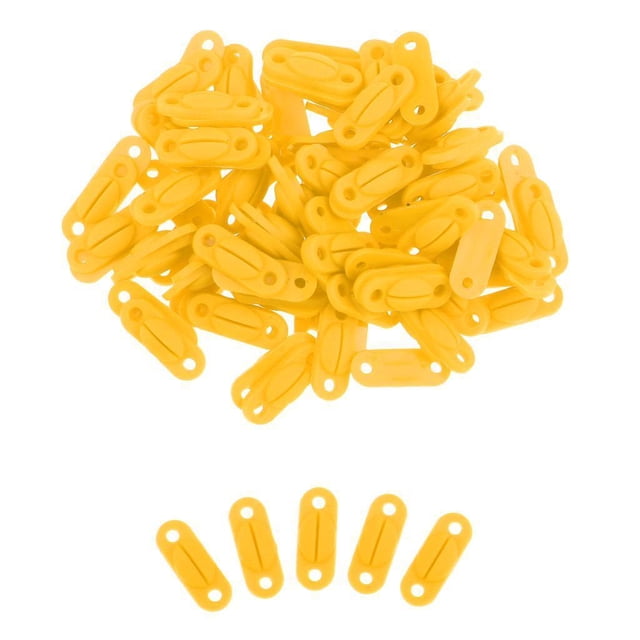 maskred 100 Pcs Badminton Racket Racquet Grommets Eyelets String Accessory Reliable and Efficient Yellow L 1Set