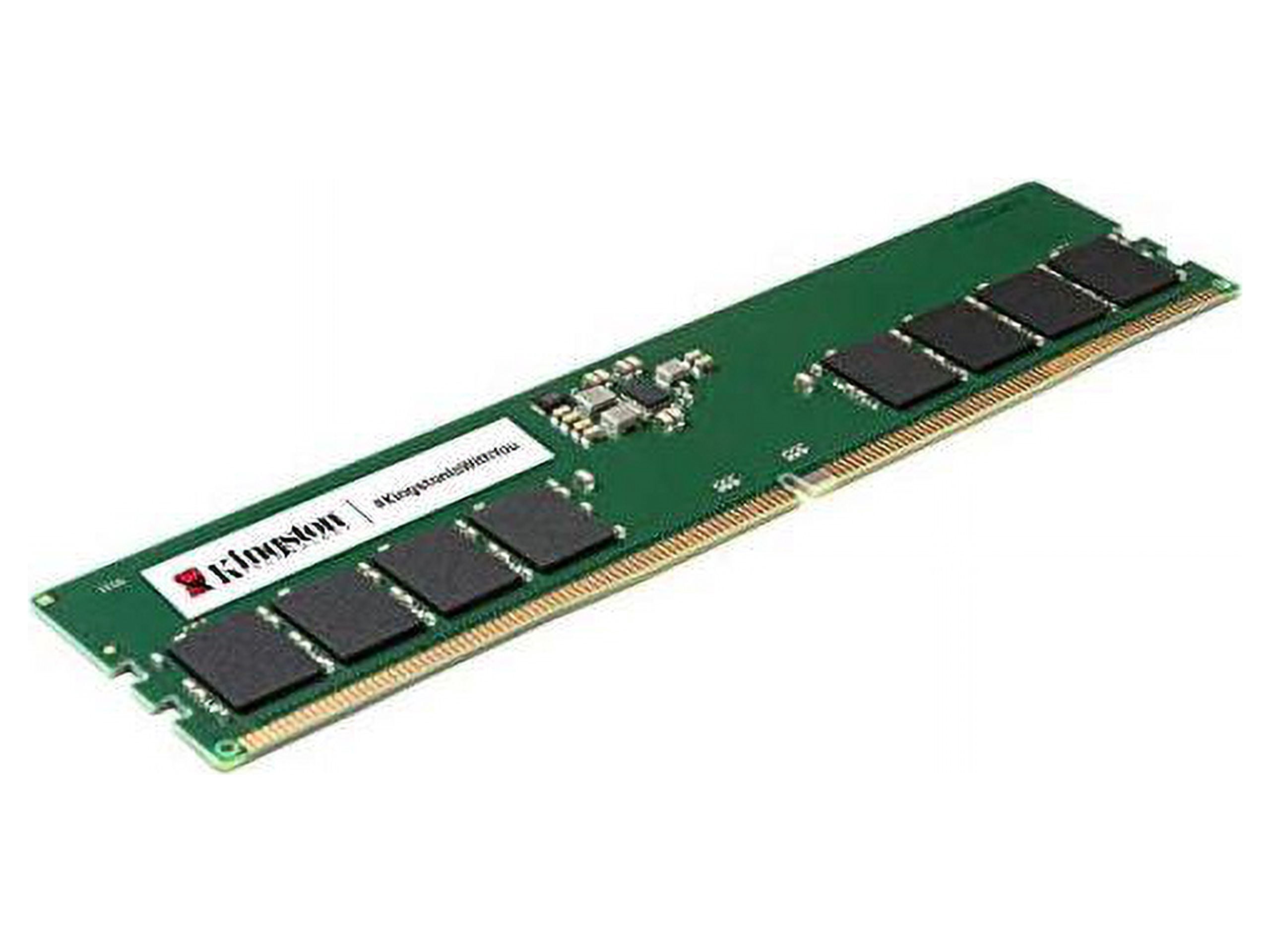 Kingston 32GB PC RAM, DDR5 4800, CAS Latency 40, Voltage 1.10V