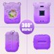 thumbnail image 3 of Funda de silicona Againmore Bitzee Magicals Digital Pet Purple, 3 of 9