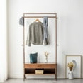 thumbnail image 5 of WILK Freestanding Clothes Rack, Closet Garment Rack with Storage Drawer, 5 of 7