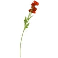 thumbnail image 1 of Flores artificiales de seda Ticfox 3 unidades color rojo, 1 of 7