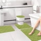 thumbnail image 4 of Fiudx Juego de Alfombras de Baño de Espuma, Suave Terciopelo Polar con Reverso Antideslizante, Muy Absorbentes, Lavables a Máquina, Juego de 4 Alfombras de Baño, Diseño Moderno, Multiusos, 40 X 60 Cm, 4 of 6