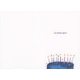 thumbnail image 2 of Pictura Blue and Purple Cake: Gold Foil Stellar Text and Stars Birthday Card, 2 of 2