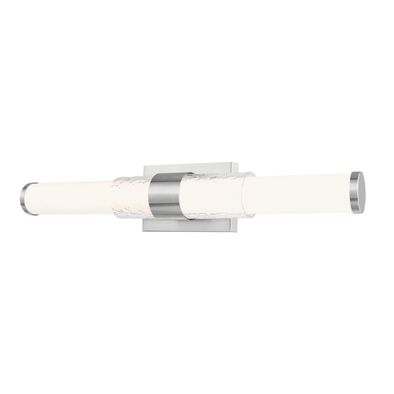 Z-Lite Egon 1 Light Vanity in Brushed Nickel color, Steel frame
