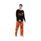 thumbnail image 2 of Nvse 2 Pieces Loungewear Sleepwear Family Matching Halloween Pajamas Set, Halloween Pumpkin Print PJs Setsfor Adults &boys&girls Ghost/Pumpkin Prints Black Top for S, 2 of 5