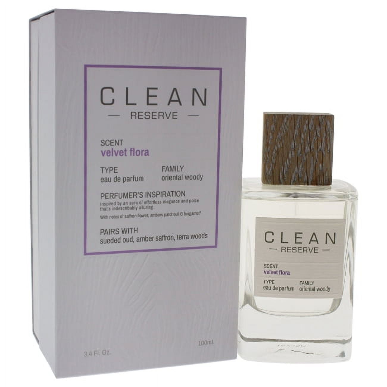 Clean Reserve Rain Scent Fragrances, Unisex Eau De Parfum, 3.4 Oz