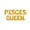 Gold, variant on Letter Balloons - PISCES QUEEN 16" Inch Alphabet Letters Foil Mylar Balloon Birthday Party Banner (Gold)