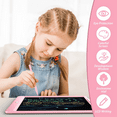 thumbnail image 3 of 2PCS LCD Writing Tablet, 10 Inch Colorful Doodle Board Drawing Pad for Kids, Car Trip Educational Toys, Erasable Electronic Drawing Pads, Birthday Gift for Age 3 to 8 Year Old Boys Girls, 3 of 6