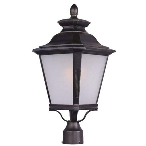 Maxim Knoxville One Light 23-Inch Outdoor Post Light - Bronze - 1121FSBZ