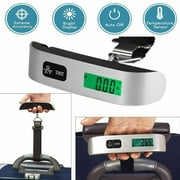 CableVantage 50kg/10g Portable Travel LCD Digital Hanging Luggage Scale Electronic Weight