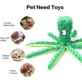 thumbnail image 2 of RUseeN Dog Squeaky Toys Octopus 2 Pack, No Stuffing Crinkle Plush Dog Toys for Puppy Teething, Medium and Large Dogs Training and Reduce Boredom, 2 of 7