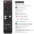 thumbnail image 2 of Lindbes Universal for Samsung Smart TV Remote Control Replacement for All Samsung TV Series Remote with Quick Function Buttons for Netflix  Prime Video(NO.600), 2 of 8