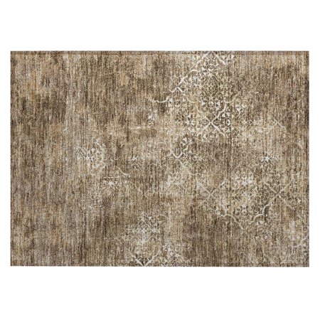 Addison Rugs blue ACN769 Brown 1 8 x 2 6 Rug(stock photo color not same)