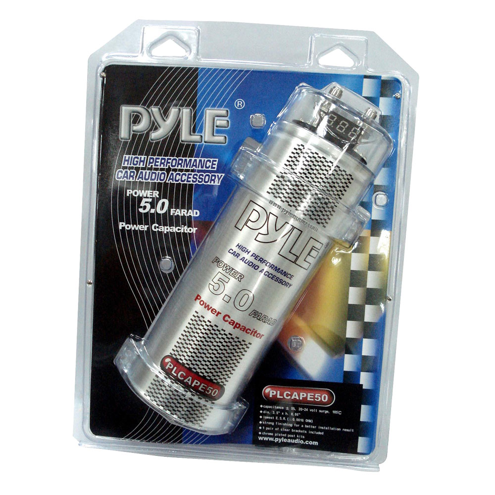 PYLE PLCAPE50 - 5.0 Farad Digital Power Capacitor - image 2 of 2