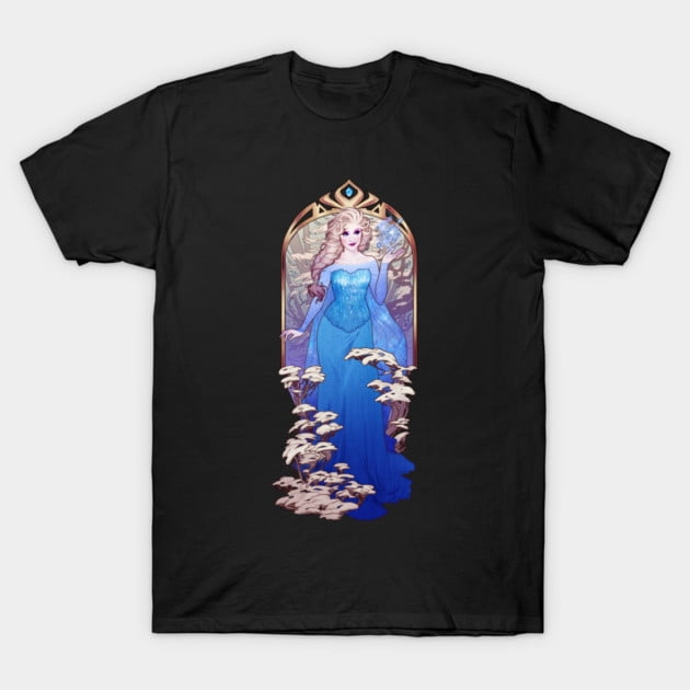 Un Royaume d'Isolation Citation Frozen T-Shirt Unisexe Style Film Rétro Art, jusqu'à la Taille 3TG.