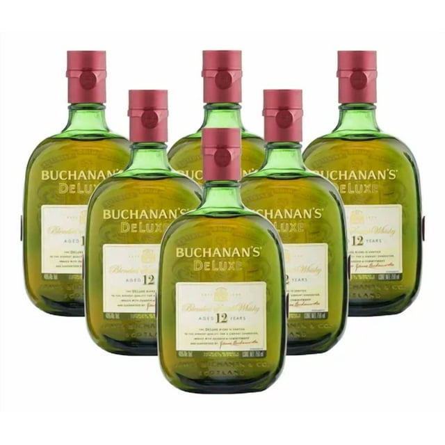 Pack de 6 Whisky Buchanans 12 750Ml Imp