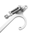 thumbnail image 2 of Soporte de cable de acelerador de aluminio Billet para carburador Holley 4150 4160 Series, 2 of 8