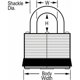 thumbnail image 2 of Candado Laminado Master Lock 5KA A451 con Arco de 5,5 cm, 2 of 2
