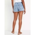 thumbnail image 2 of Shorts Azul High-waisted Og Cut-off Old Navy Para Mujer, 2 of 8
