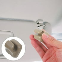 OUNONA  Sun Visor Clip Hook Bracket Small Hand Hooks Buckle