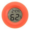 thumbnail image 1 of Shisuyan Reptile Box Thermometer Hygrometer Round Shaped Digital Temperature Humidity Meter for Indoor Bedroom Home (Red), 1 of 8