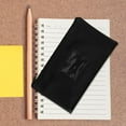 thumbnail image 1 of TEHAUX 2Pcs with Zipper Black Fake Money Pouches with External Card Slot for Organization, 1 of 6