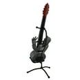 thumbnail image 3 of Evil Entertainer Pewter Grey Fiery Demon Guitar Coin Bank, 3 of 3