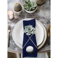 thumbnail image 3 of Cloth Napkins 1 Piece - 20x20 Inches, Golf Ball Washable Reusable Table Napkins, Navy Blue Monochrome Sport Soft & Absortbent Dining Napkin for Party Wedding Hotel Restaurant, 3 of 8