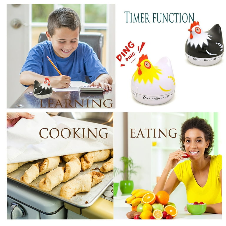 Kitchen Timer, Digital Timer For Cooking, Egg Timer, Cute Desk