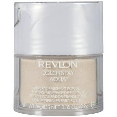 Revlon ColorStay Aqua Mineral Finishing Powder, Colorstay Translucent Light, 0.35