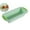 Green, variant on Bread Mold, Silicone Bakery Mold, Silicone Bread and Loaf Pan, Non-stick Baking Pan, Easy to Clean, Dishwasher Safe, Mold for Homemade Cakes(11.4x5.3")