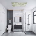 thumbnail image 3 of Fluorescent Light Covers 2 Pack 4x2 ft Sage Green Marble Ceiling Light Covers Abstract Waves Cloud Light Filters for Classroom, Office & Home, Drop Ceiling Light Covers, 3 of 8