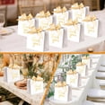 50 Pack Small Thank You Gift Bags, 4.5x1.8x3.9 Inches Party Favor Bags ...