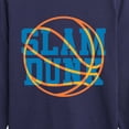 thumbnail image 3 of Instant Message - Slam Dunk Basketball Long Sleeve Graphic T-Shirt, 3 of 6