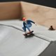 thumbnail image 5 of Figura De Patinador A Escala 1/64 En Pose Dinámica. Figura De Patinador A Escala 1:64 Pintada A Mano. Pequeña Figura De Patinador Para Coleccionistas, Mesas De Arena Y Chica patinadora rosa, 5 of 9