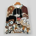 thumbnail image 5 of The Loud House Sweatshirt & Sweatpants Tracksuit Sets Printed Casual Pullover Hoodie & Pants Set XL, 5 of 9