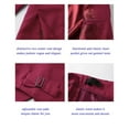thumbnail image 3 of Toddler Suits for Boys Suit Boys' Ring Bearer Suits Burgundy Kids Dressy Outfit Set Boys Dress Clothes Size 7, 3 of 4