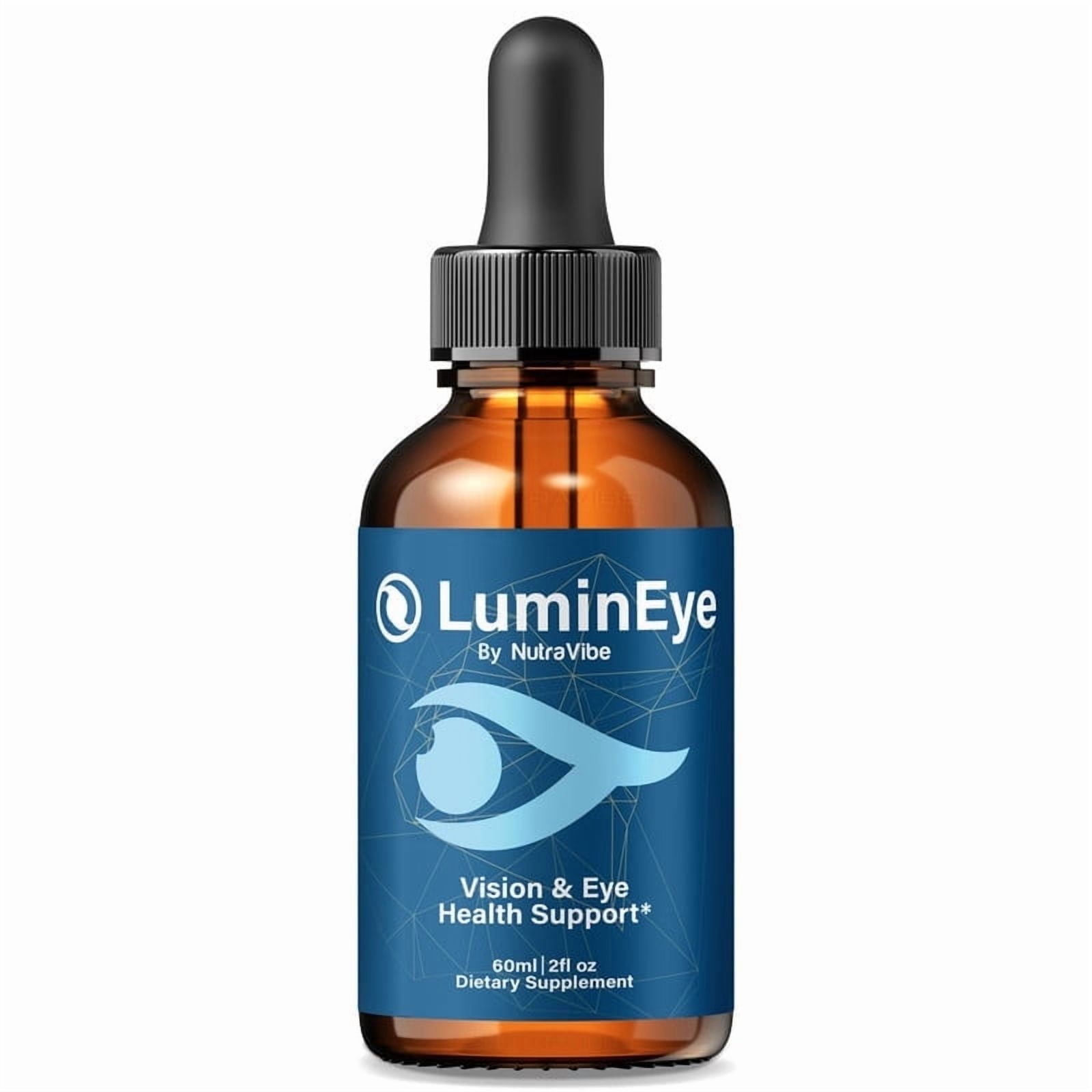 LuminEye Drops – Daily Eye Care Formula with Original Blend to Support Visual Wellness, Eye Comfort & Healthy Vision |Easy-to-Use Liquid for Everyday Use (30 Servings)