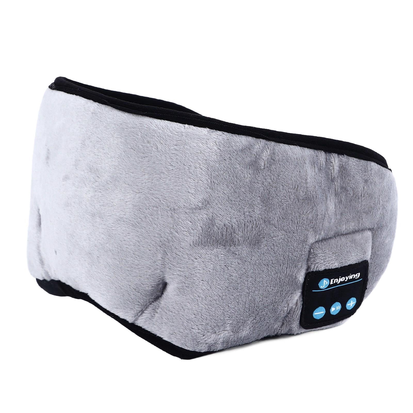 YAHHU Bluetooth Sleep Eye Patch – Ultra‑Soft Velvet, Wireless Music & Call Headphones for Travel, Meditation & Nighttime Use