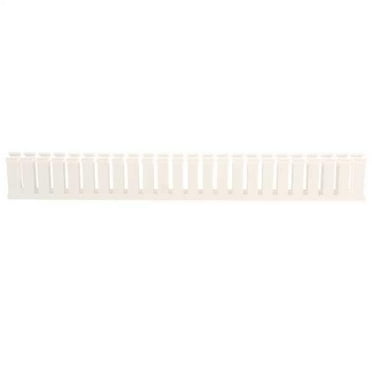 Panduit Wire Duct,Wide Slot,White,1.26 W x 3 D G1X3WH6