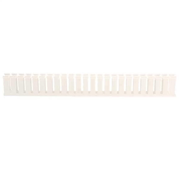 Panduit PANDUCT Type G Wide Slot Wiring Duct - Cable raceway slotted duct - 6 ft - white