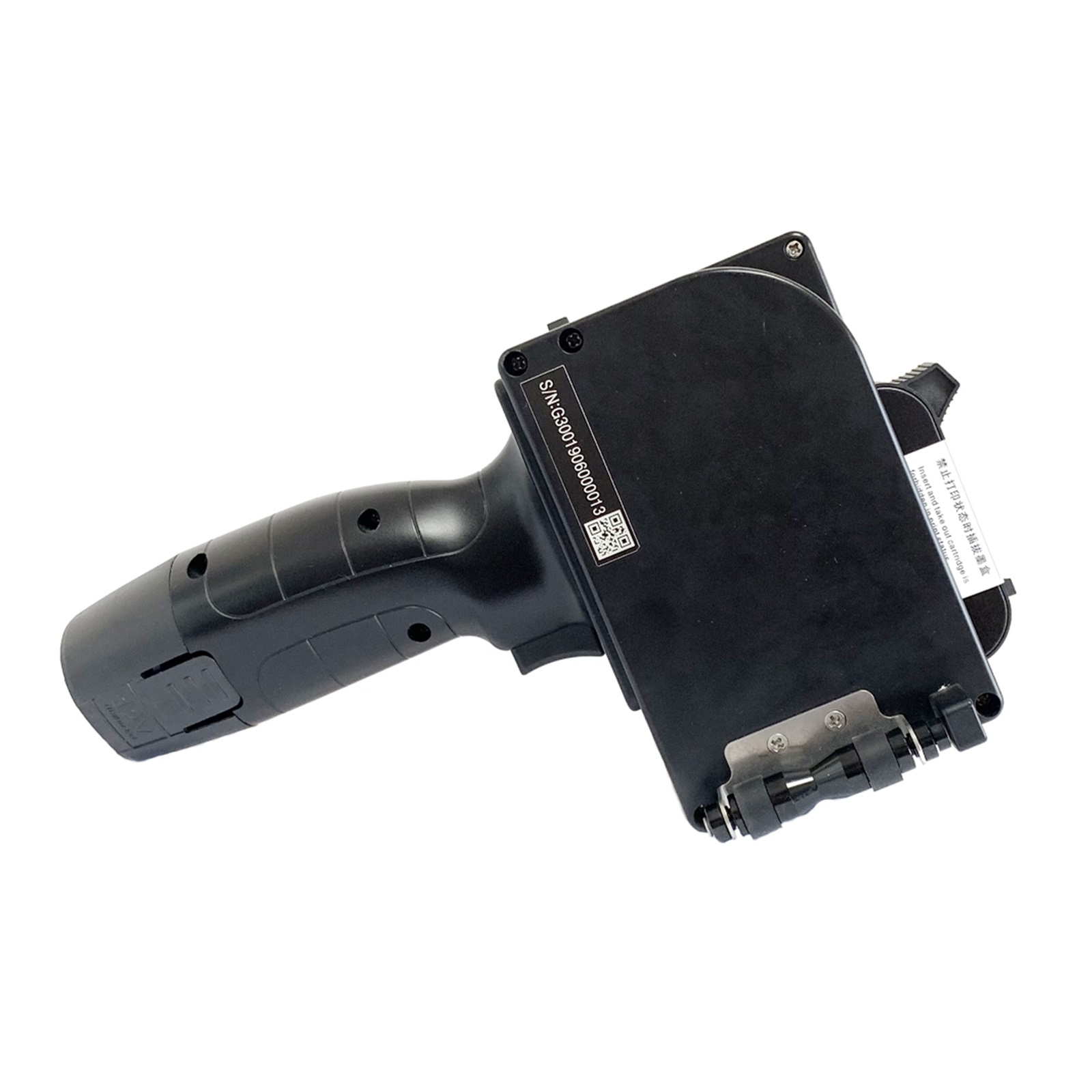 Portable Thermal Handheld Inkjet Printer, Glass Carton Metal Plastic Printing, 1mm-12.7mm 2D Code Label Barcode Printer ,Multifunction Inkjet Printer