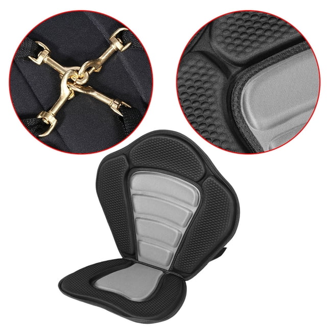 Asiento Acolchado Para Kayak, Respaldo Alto, Asiento Para Barco, Asiento Para Canoa, Asiento De Pesca Acolchado Para Canoa, Barco De Pesca, Tabla De Remo